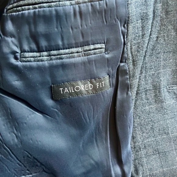 Jos A Bank Men’s 43L Blue Glen Plaid Blazer - Picture 6 of 7